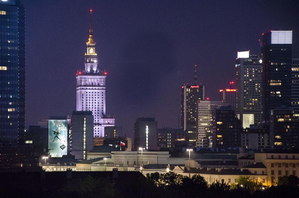 Studio Panorama "Night And Day" Warschau Exterior foto